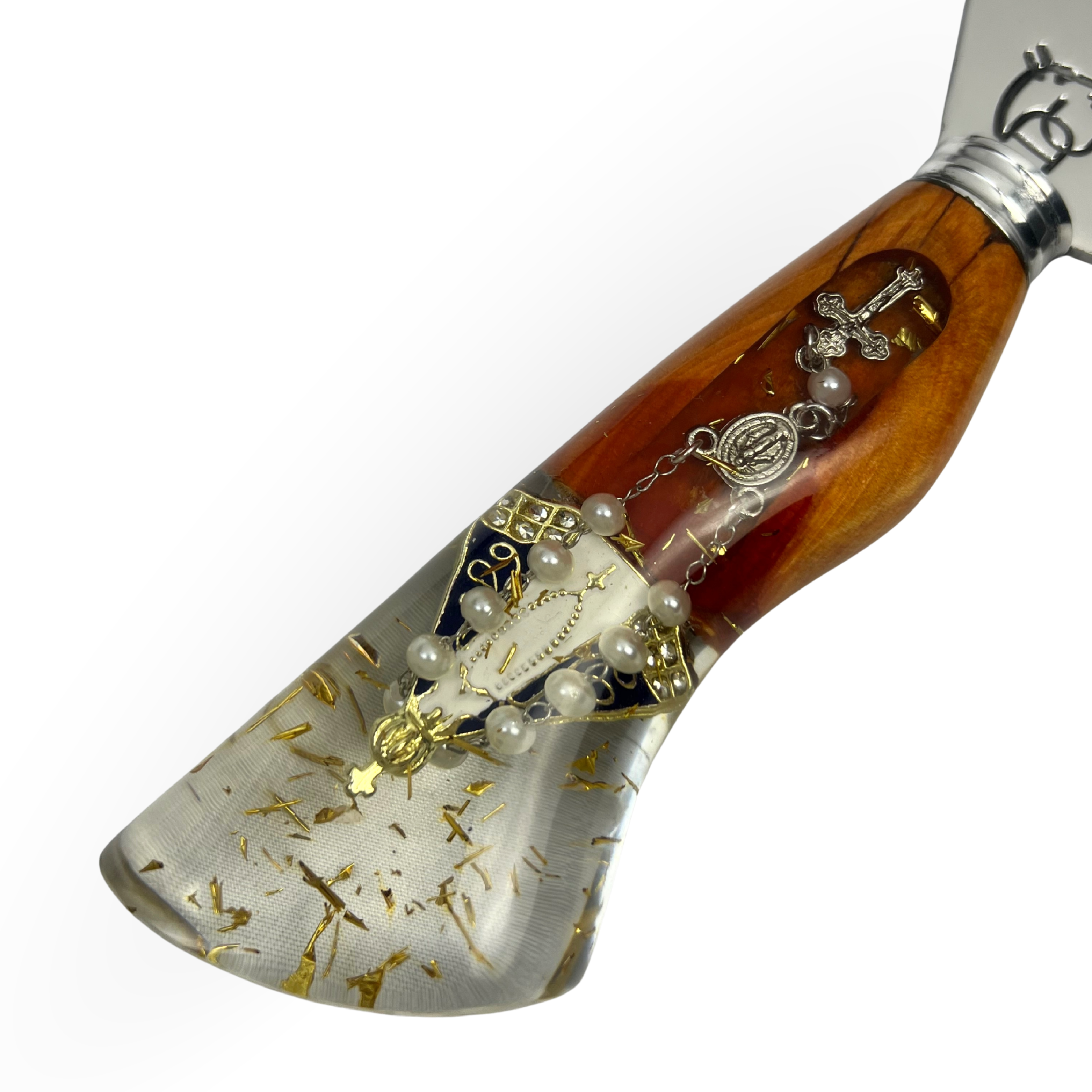 Faca Artesanal 11" - Lâmina Folha Vazada