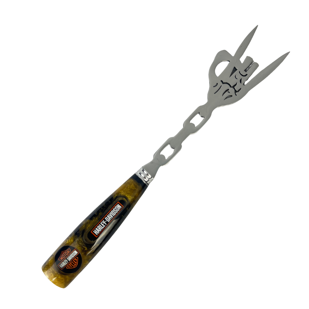 Kit Garfo e Chaira Harley-Davidson - Cabo Resina Personalizado