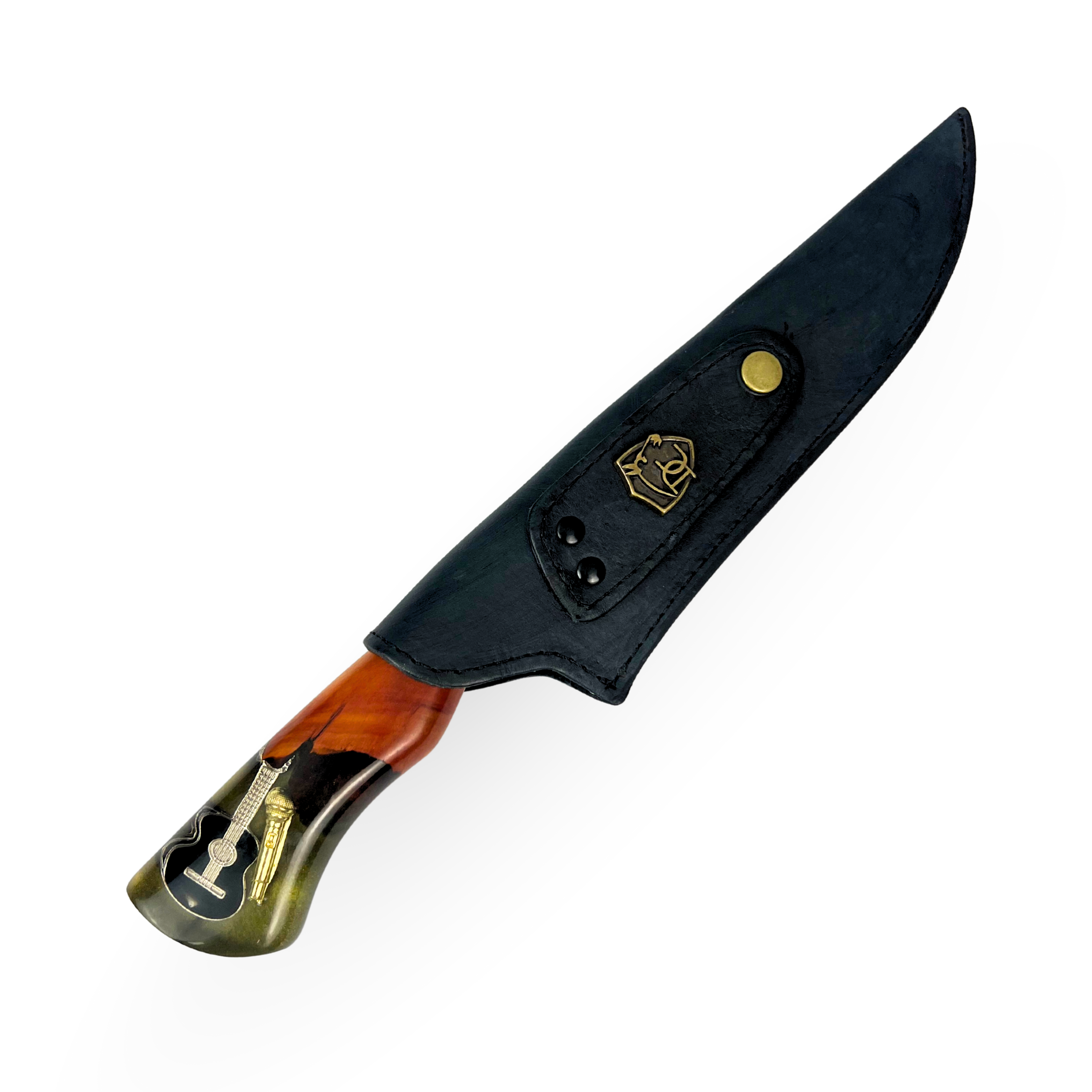 Picanheira Milionario Jose rico 8 Polegadas - Cabo Personalizado - Edição Especial Sertanejo Raiz